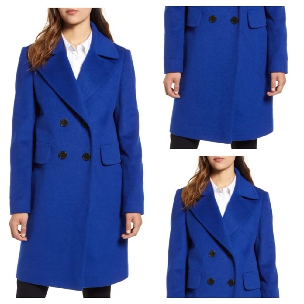 Sam Edelman
Double Breasted Wool Blend Coat size 8
